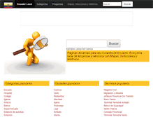 Tablet Screenshot of ecuador-local.com